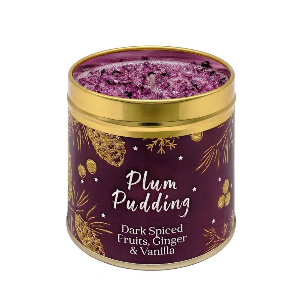 Best Kept Secrets Plum Pudding Elegance Tin Candle £8.99